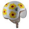 Kask Motocyklowy NZI Pasarela Margaritas Naranja Y Rosa